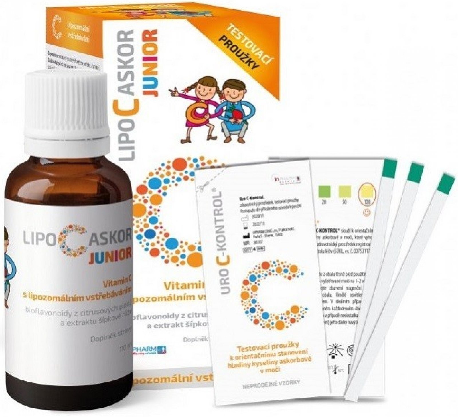 Lipo- C-Askor Junior tekutý lipozomální vit.C 110 ml 